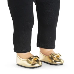 Corolle Ballerines dorées pour poupée ma New