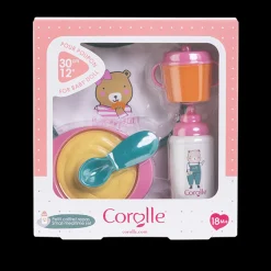 Corolle Bébé Calin Manon et Petit Coffret Repas Hot