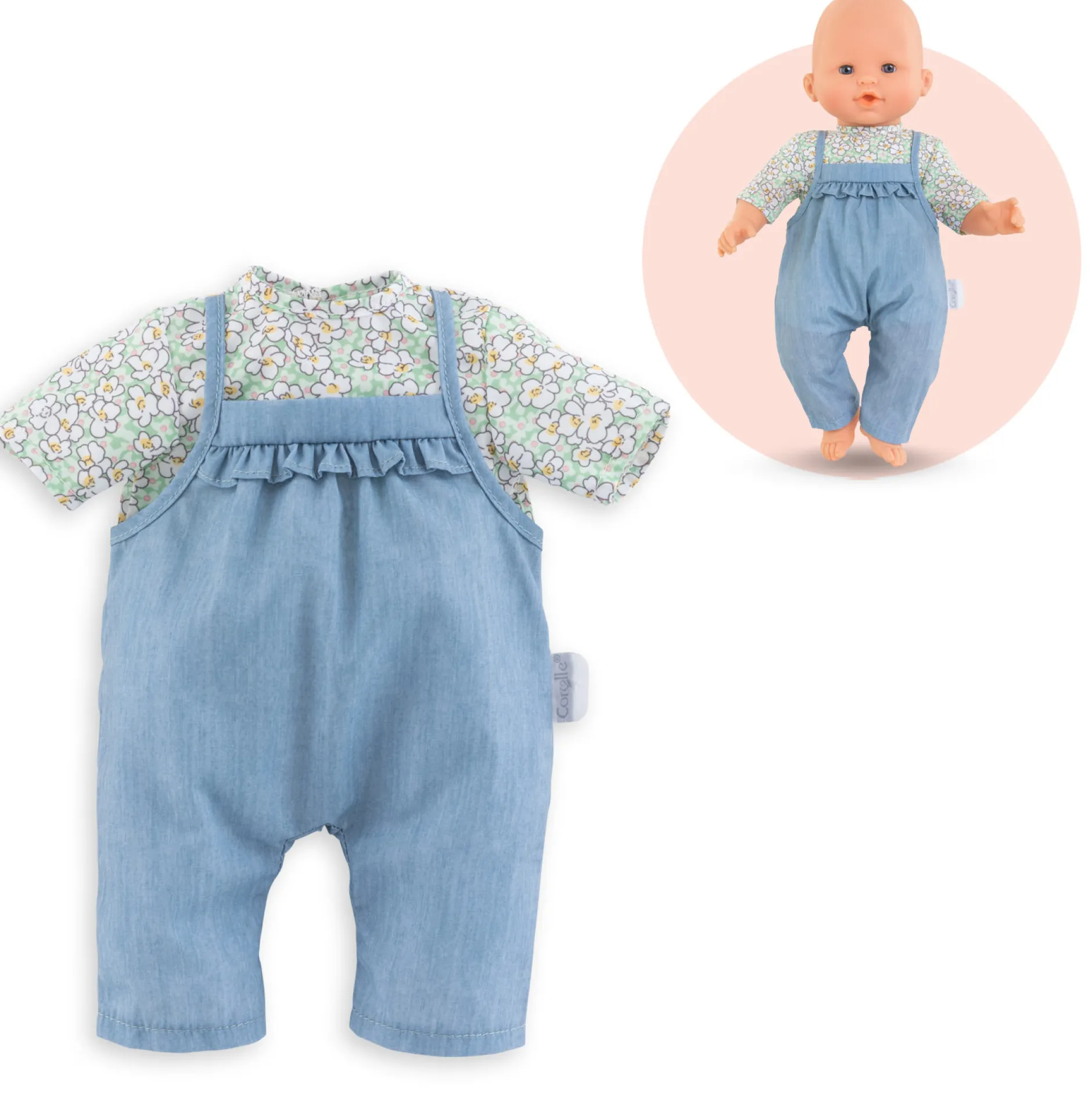 Corolle Blouse et Salopette pour poupon 36 cm Clearance
