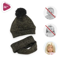 Corolle Bonnet et Snood Couture pour poupée ma New