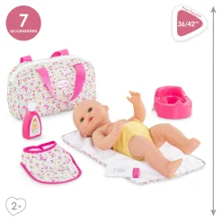 Corolle Coffret Accessoires à Langer pour poupon 36 et 42 cm Best