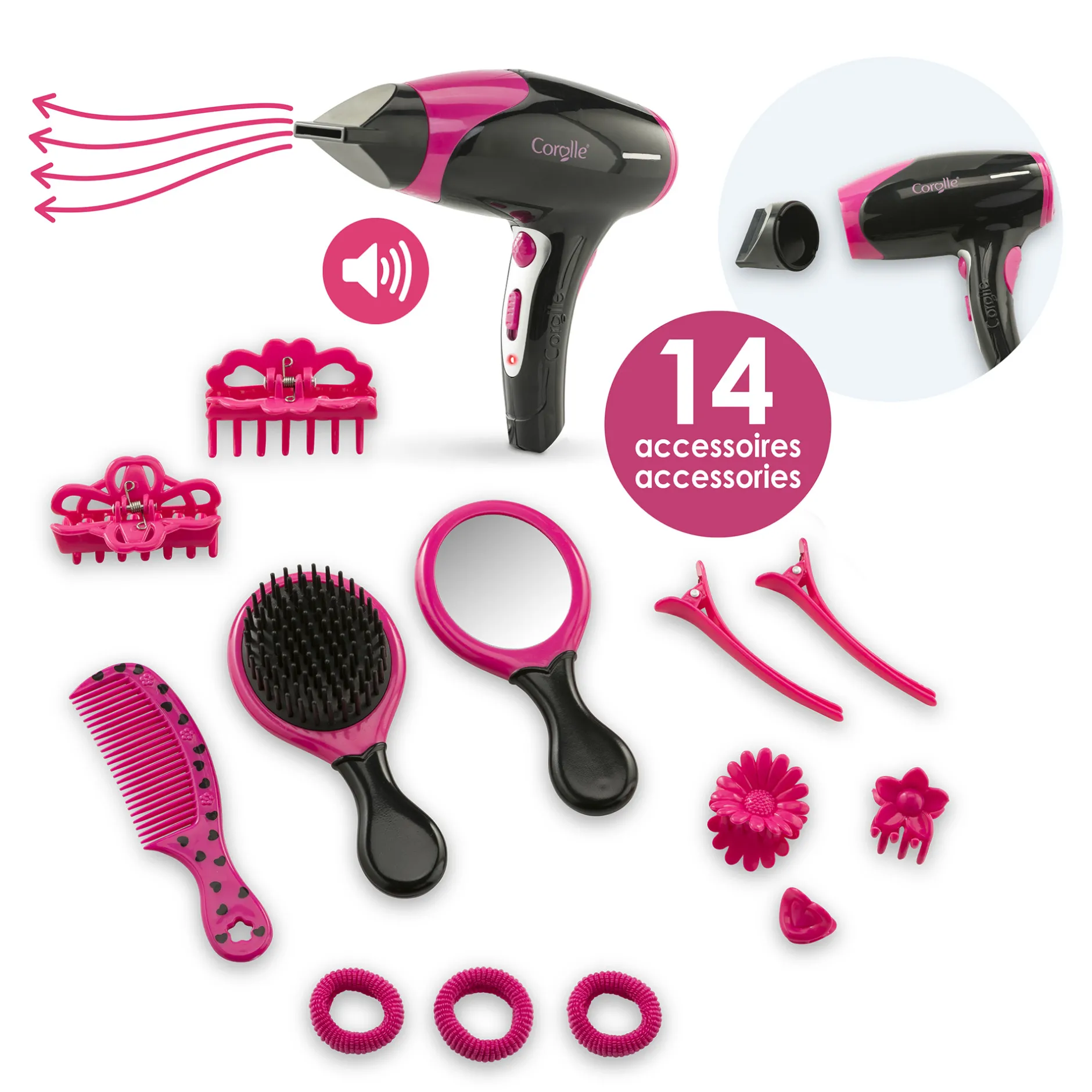 Corolle Coffret Coiffure pour poupée ma Discount