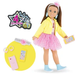 Corolle Coffret Poupée Girls Zoé Fashion Week Londres Sale