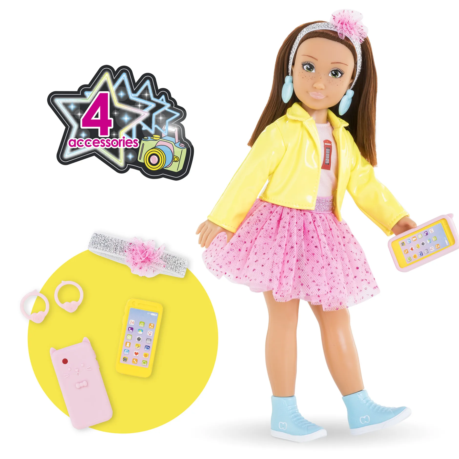 Corolle Coffret Poupée Girls Zoé Fashion Week Londres Sale