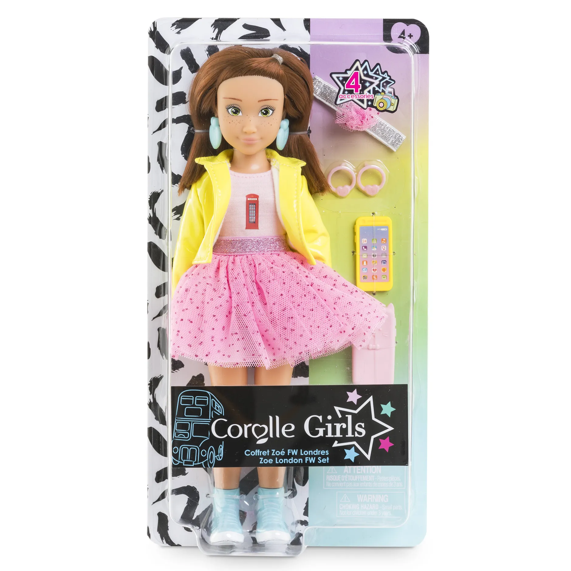 Corolle Coffret Poupée Girls Zoé Fashion Week Londres Sale