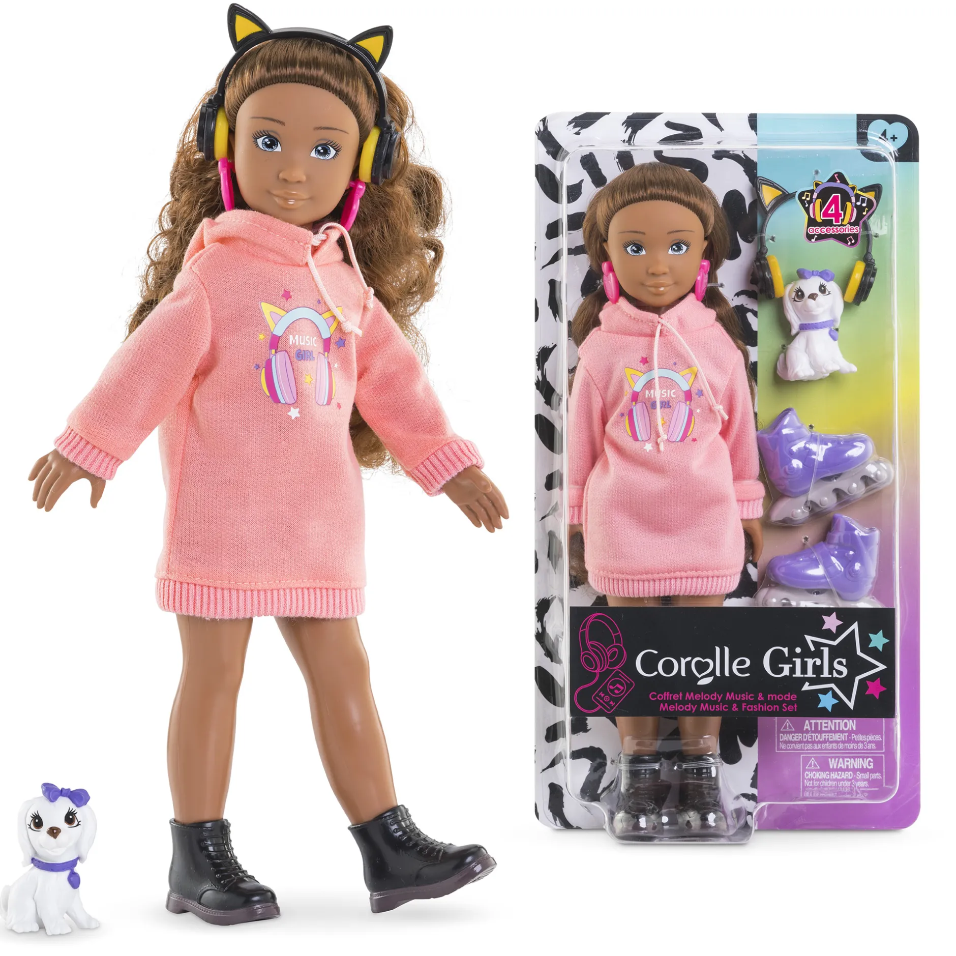 Corolle Coffret Poupée Girls Melody Music et Mode Sale