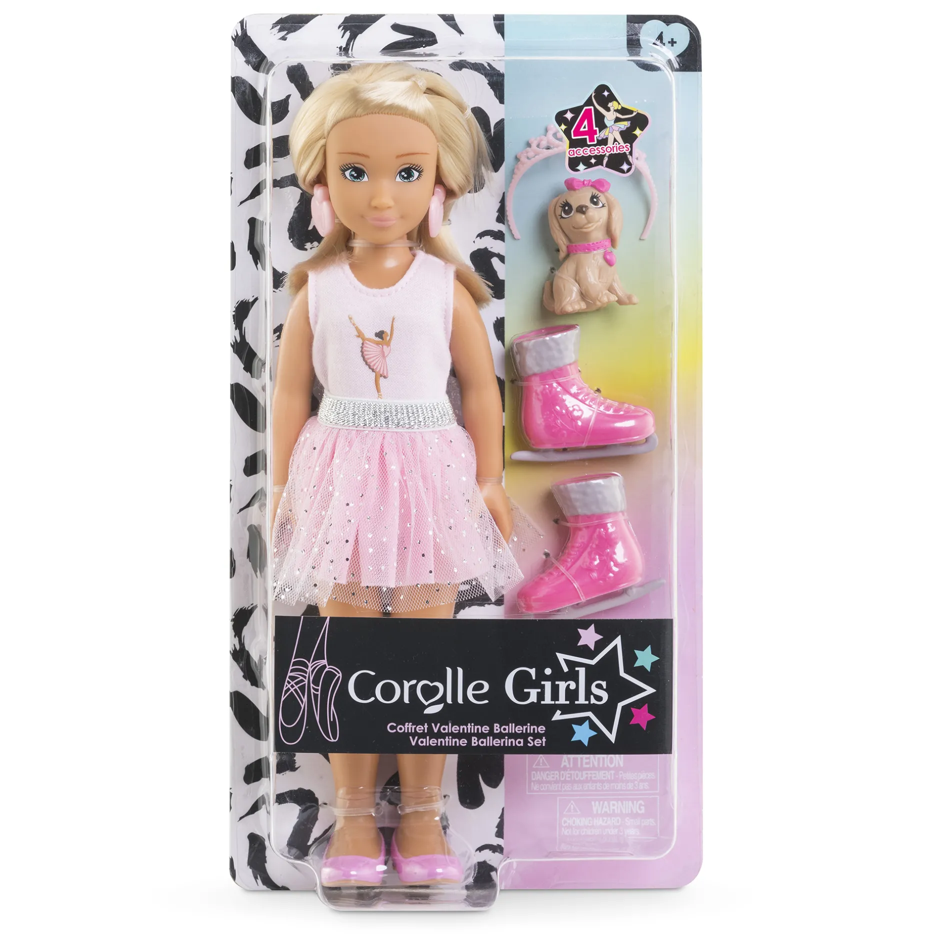 Corolle Coffret Poupée Girls Valentine Ballerine Best