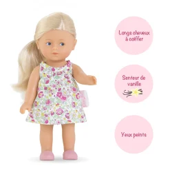 Corolle Coffret Poupée Mini Corolline Mini Monde de Rosy Hot