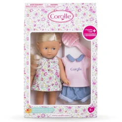 Corolle Coffret Poupée Mini Corolline Mini Monde de Rosy Hot