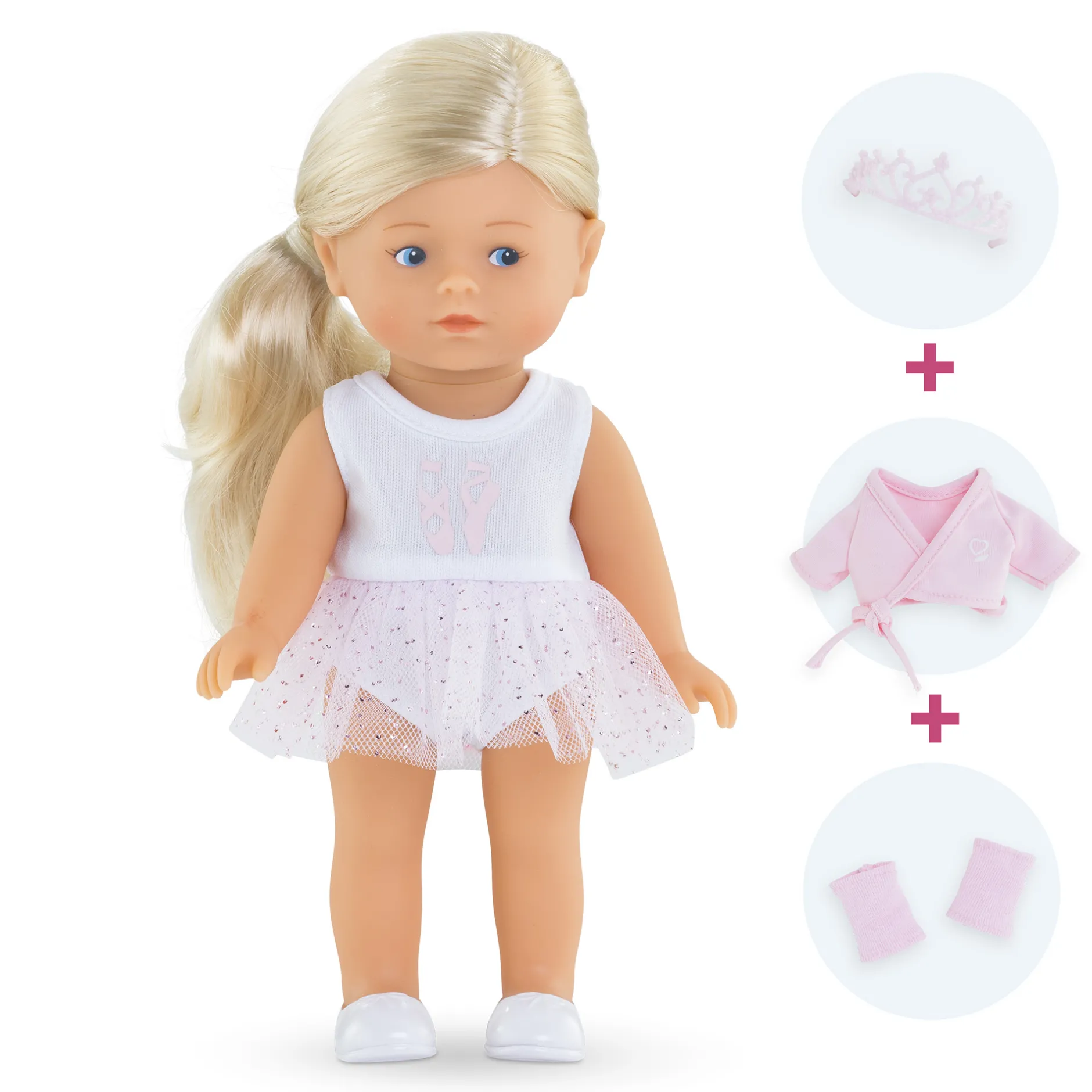 Corolle Coffret Poupée Mini Corolline Rosy Ballerine Clearance