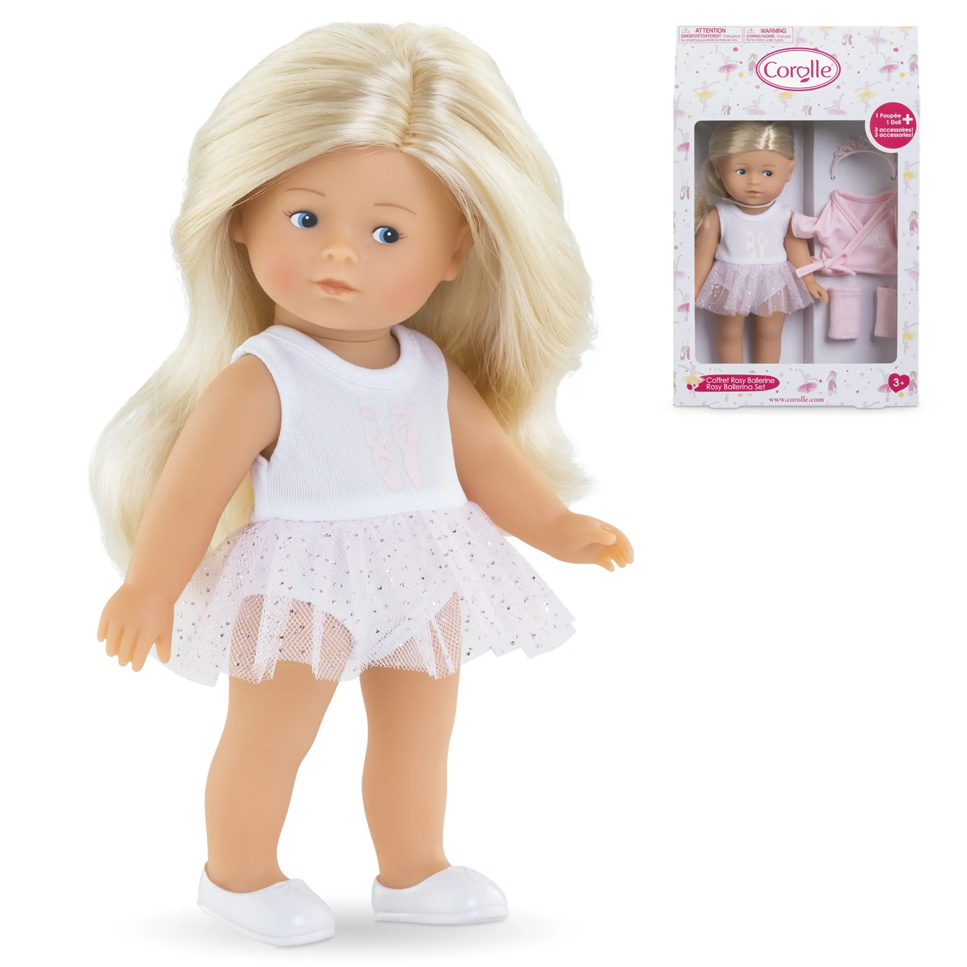 Corolle Coffret Poupée Mini Corolline Rosy Ballerine Clearance