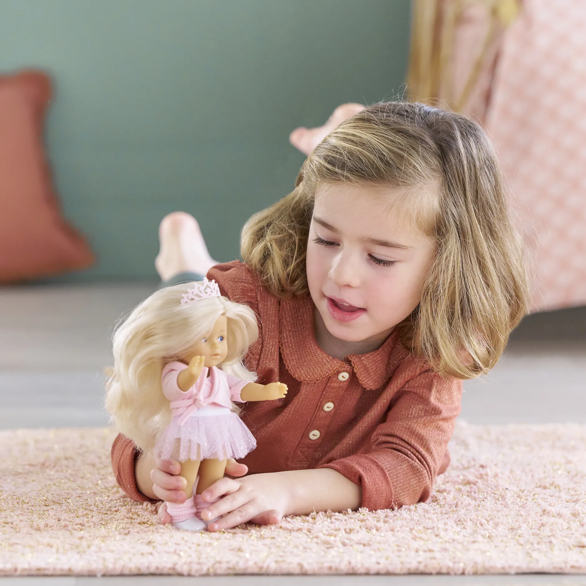 Corolle Coffret Poupée Mini Corolline Rosy Ballerine Clearance