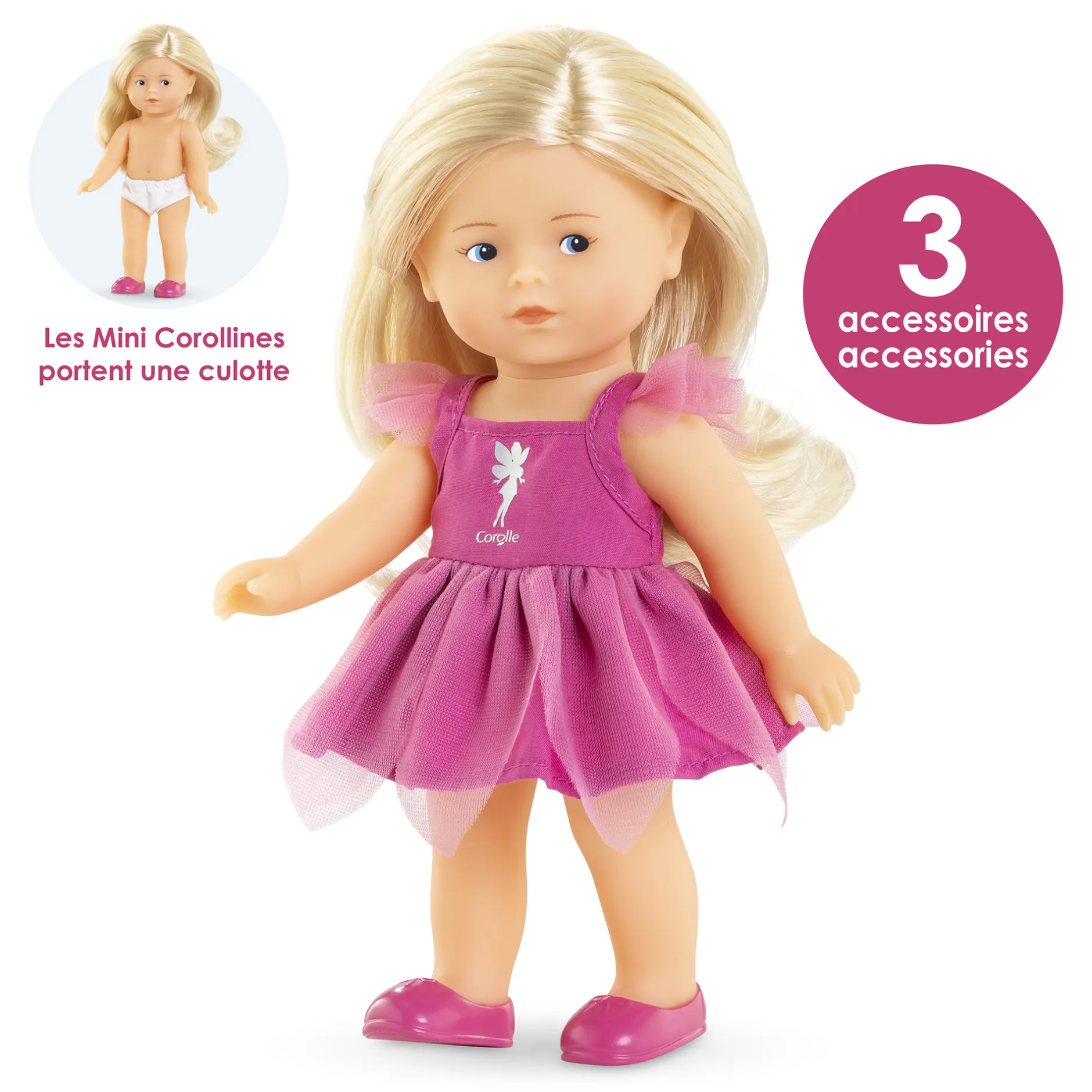 Corolle Coffret Poupée Mini Corolline Rosy Fée Sale