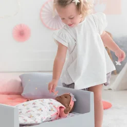 Corolle Couffin Tressé Peluche Rose et Tétines Discount