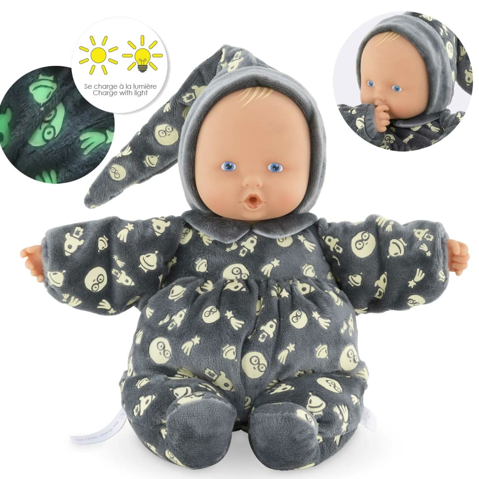 Corolle Doudou Babipouce Brille dans la Nuit Outlet
