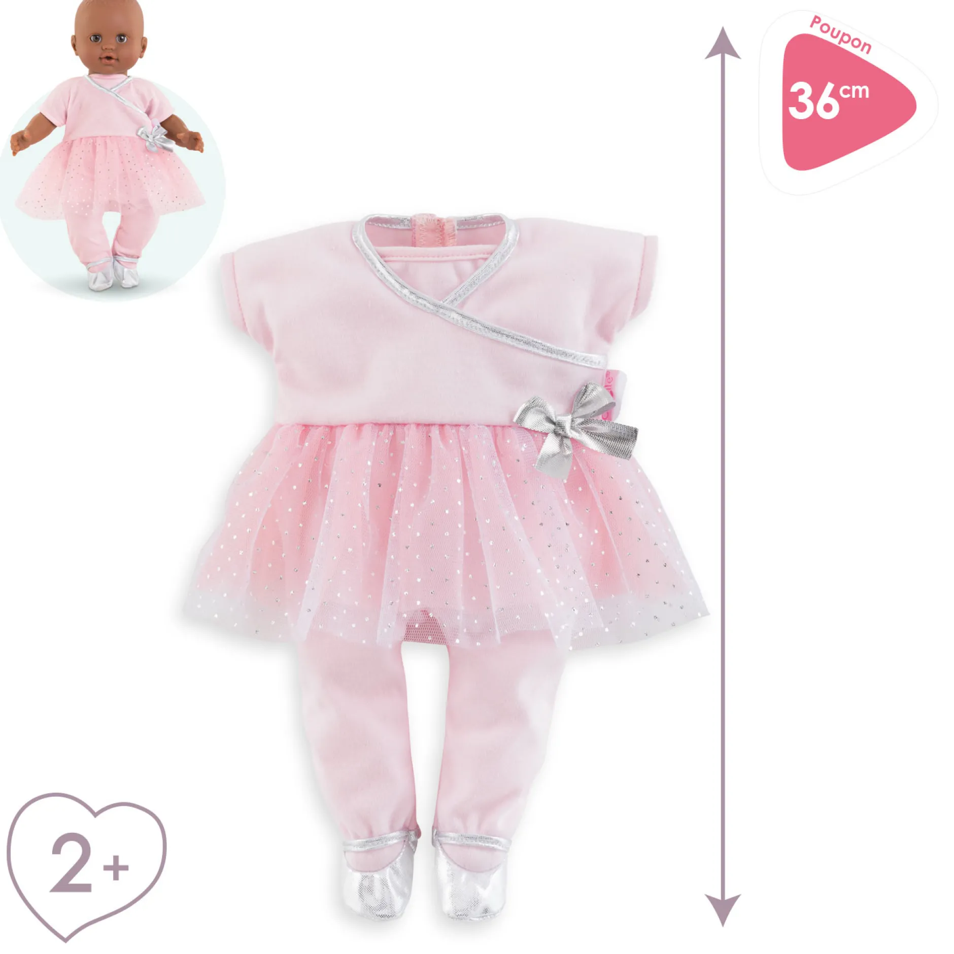 Corolle Ensemble Sport Danse pour poupon 36 cm Outlet