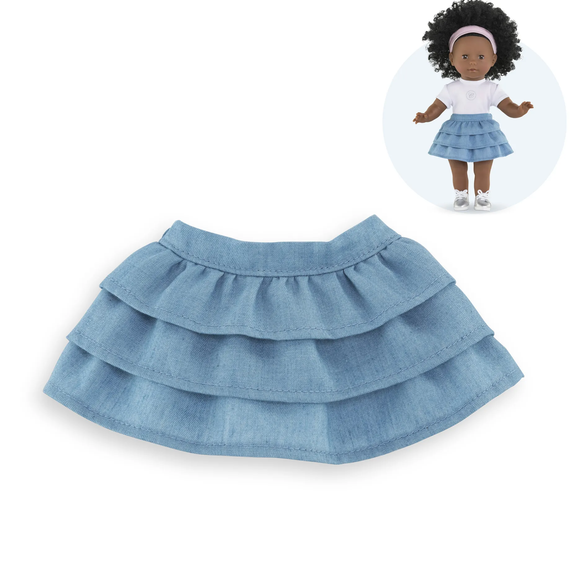Corolle Jupe à Volants pour poupée ma Discount