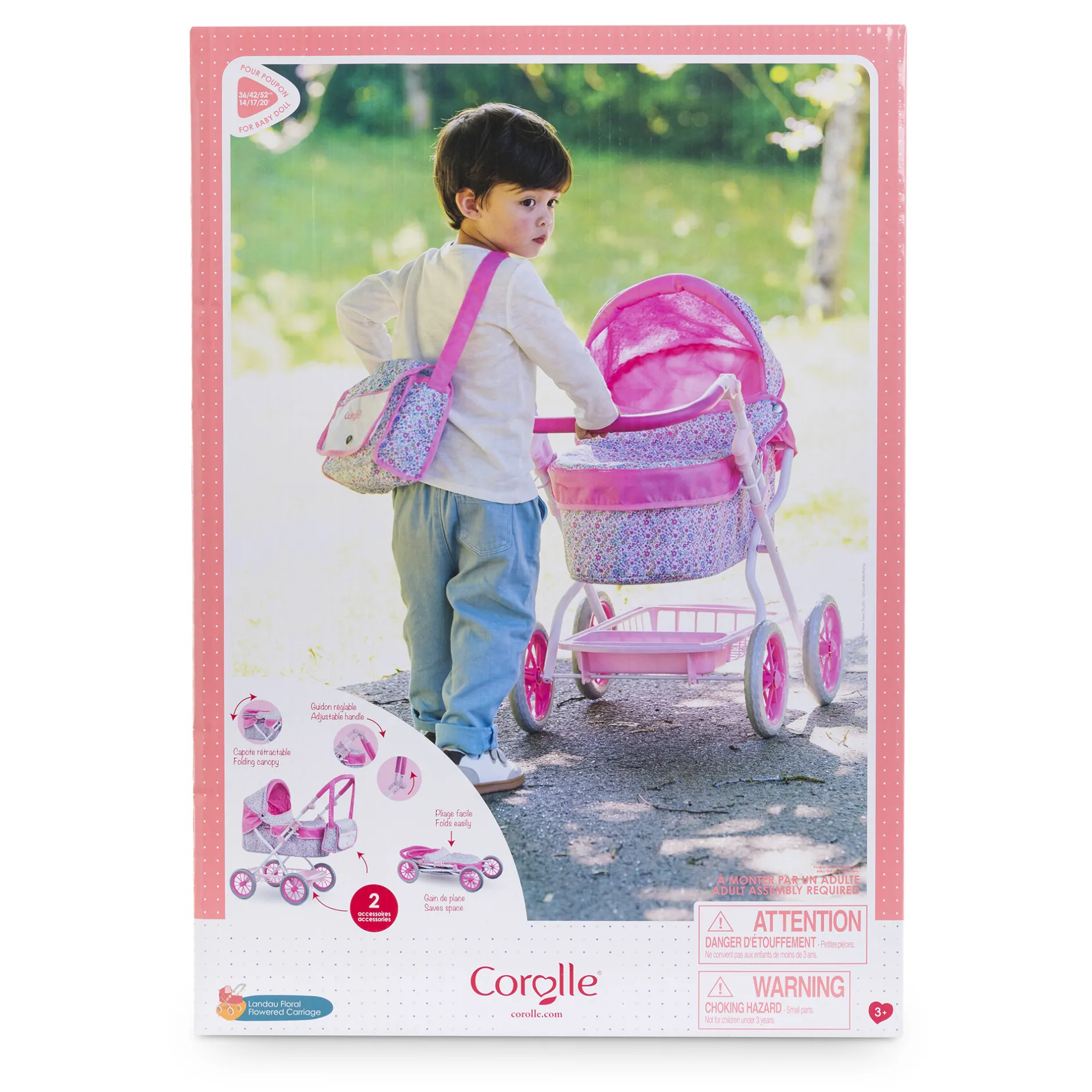 Corolle Landau Floral pour poupons 36 / 42 et 52 cm Best