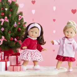 Corolle Manteau Pétales de Cœurs pour poupée ma Discount