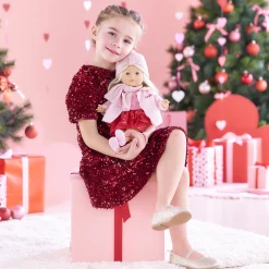 Corolle Manteau Pétales de Cœurs pour poupée ma Discount