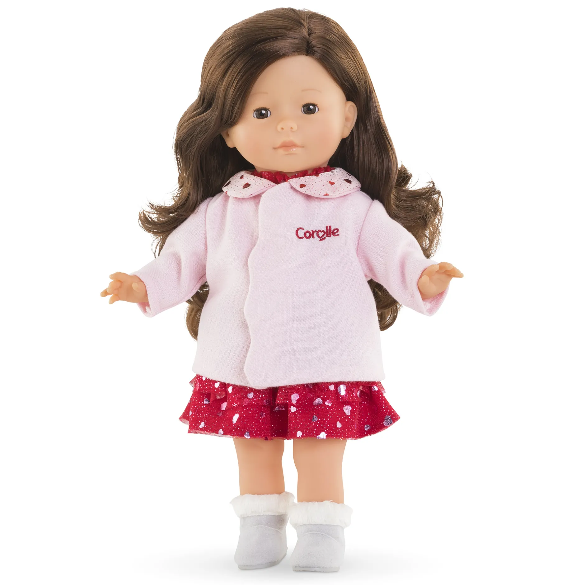 Corolle Manteau Pétales de Cœurs pour poupée ma Discount