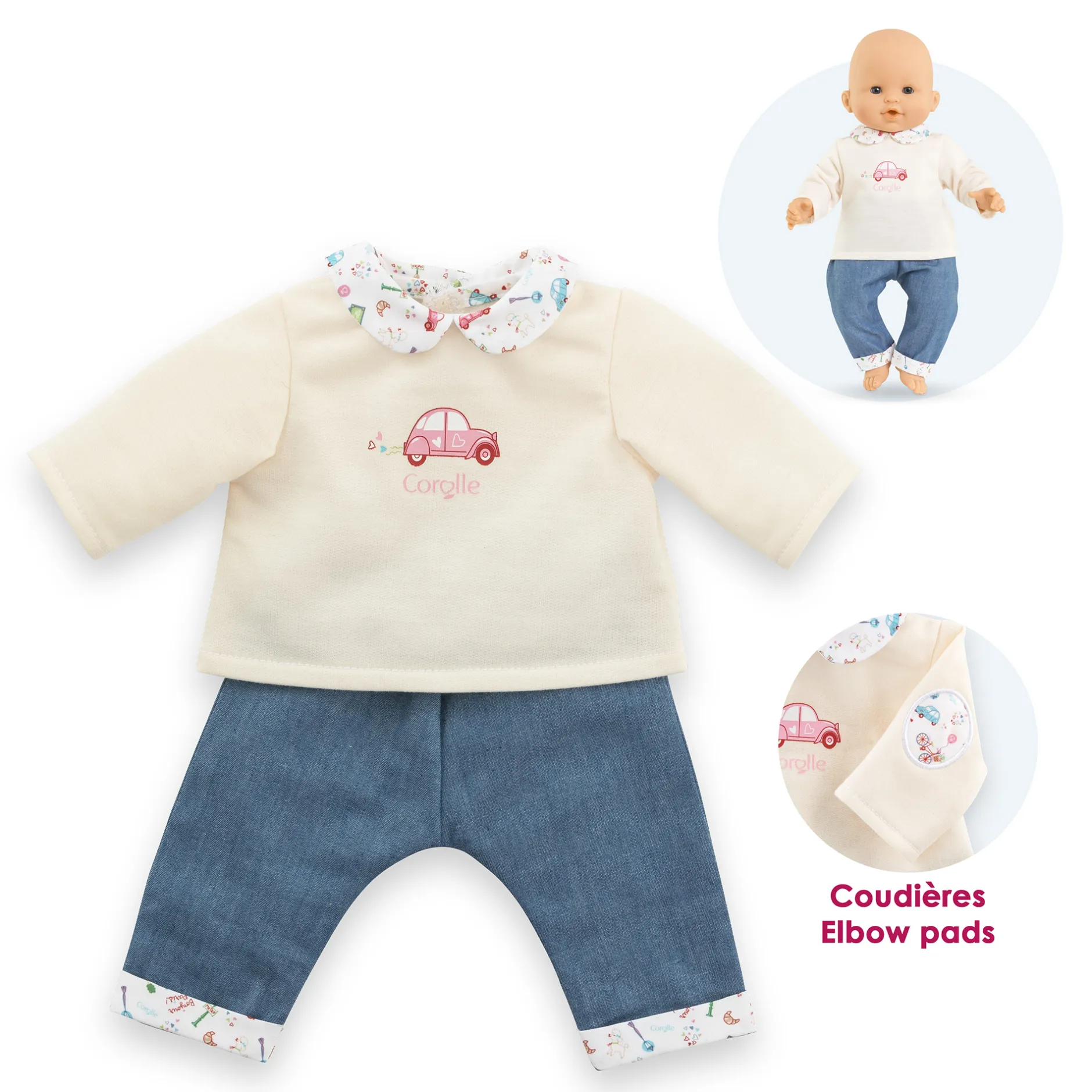 Corolle Mes Ensembles Week-end à Paris pour poupon 36 cm Online