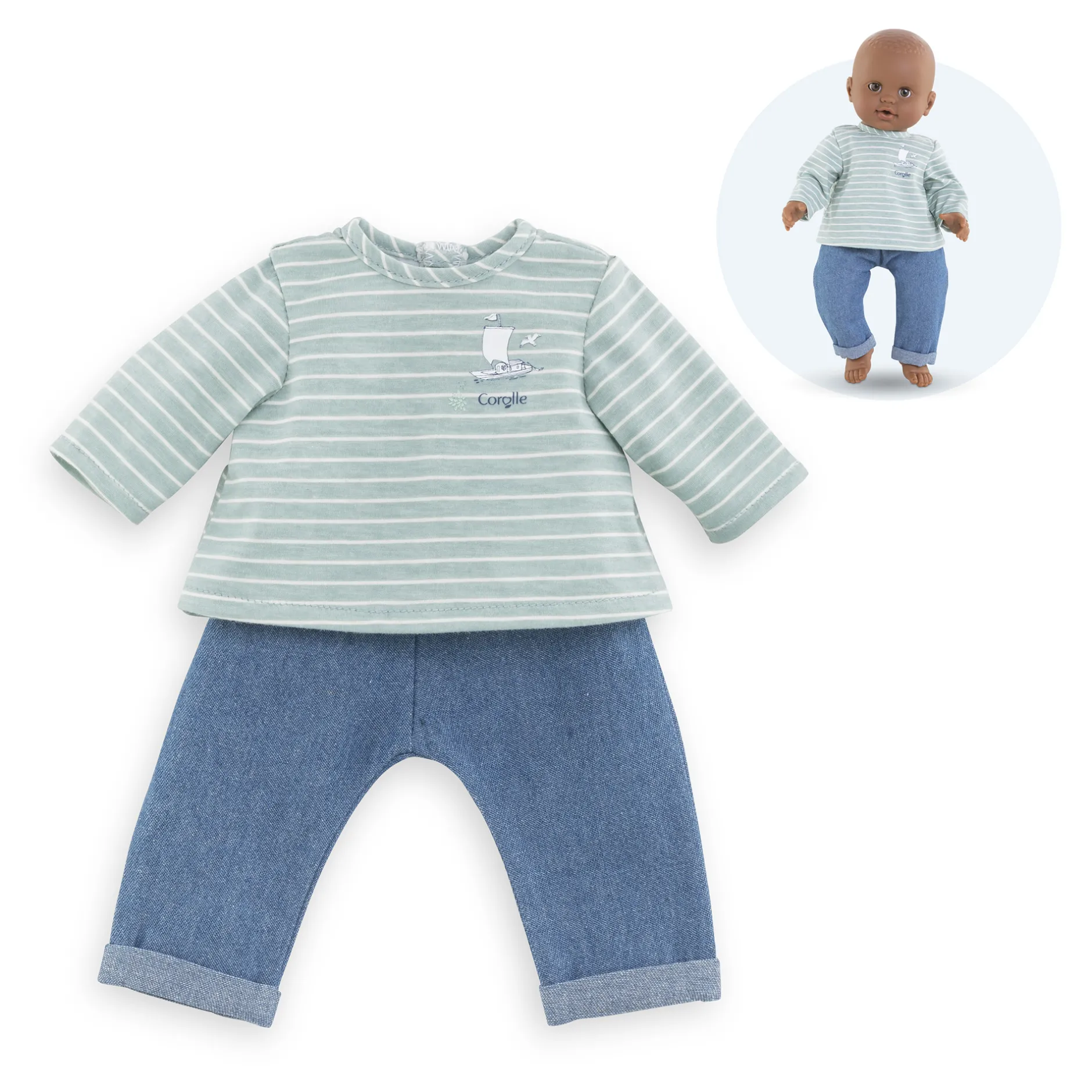 Corolle Mon Dressing Bords de Loire pour poupon 36 cm New