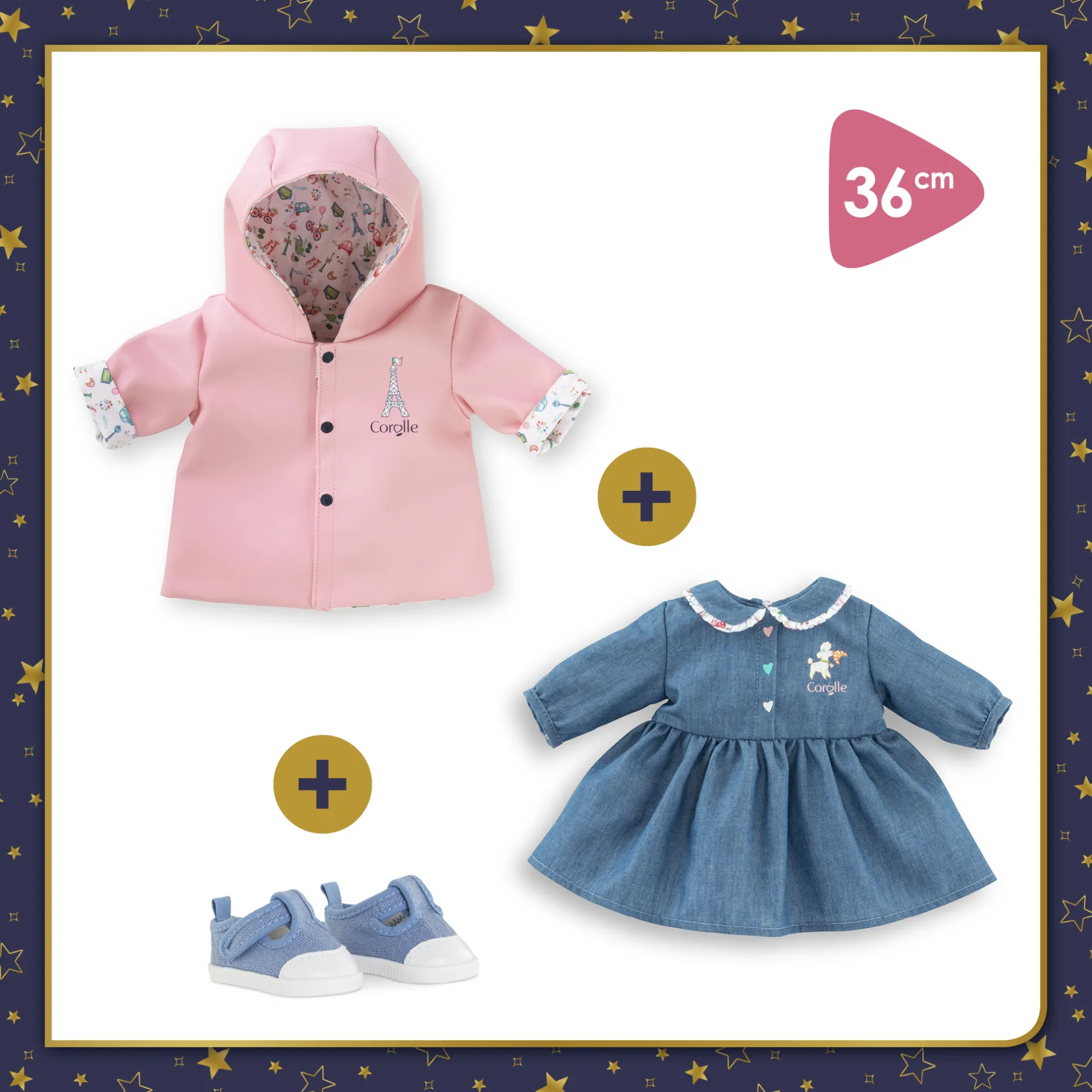 Corolle Mon Dressing Week-end à Paris pour poupon 36 cm Online