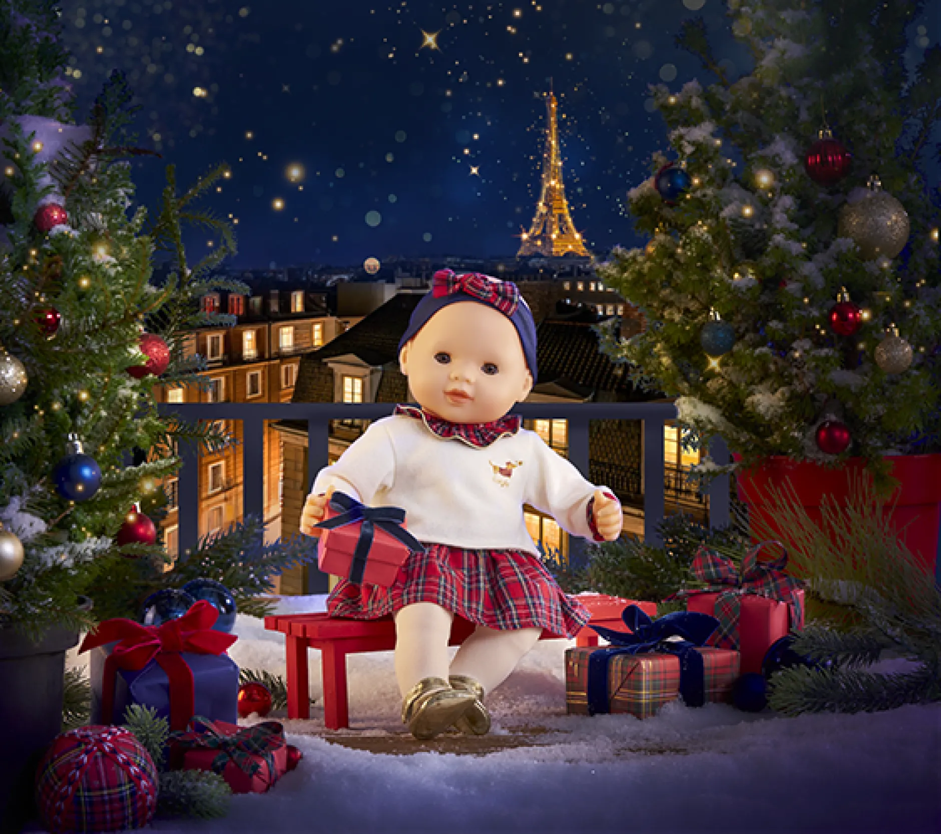 Corolle Mon Grand Poupon Suzanne et Manteau en Fêtes