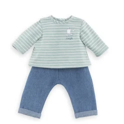 Corolle Pantalon et Marinière Bords de Loire pour poupon 36 cm Discount