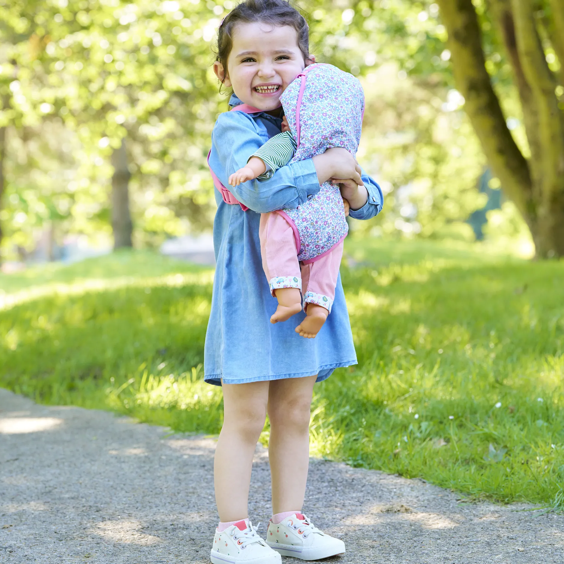 Corolle Porte-bébé Floral pour poupon 36 et 42 cm Outlet