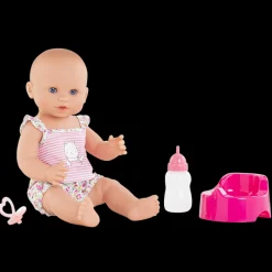 Corolle Poupon Emma fait pipi et Baignoire