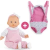 Corolle Poupon Lise et Porte-Bébé Discount