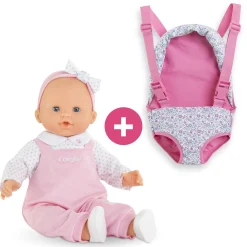 Corolle Poupon Lise et Porte-Bébé Discount