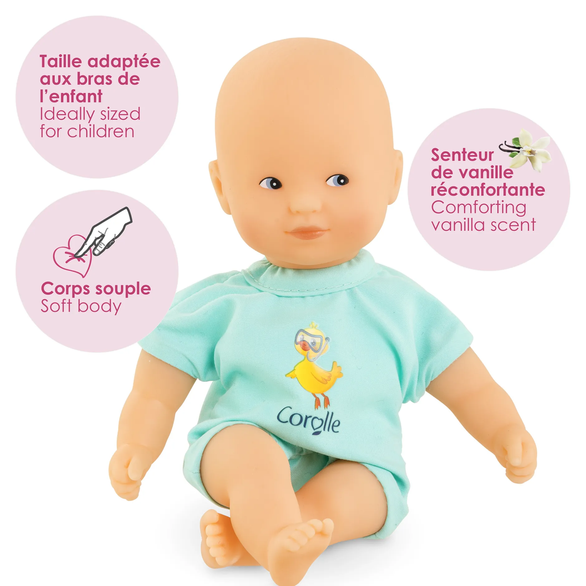 Corolle Poupon Mini Bain Bleu Outlet