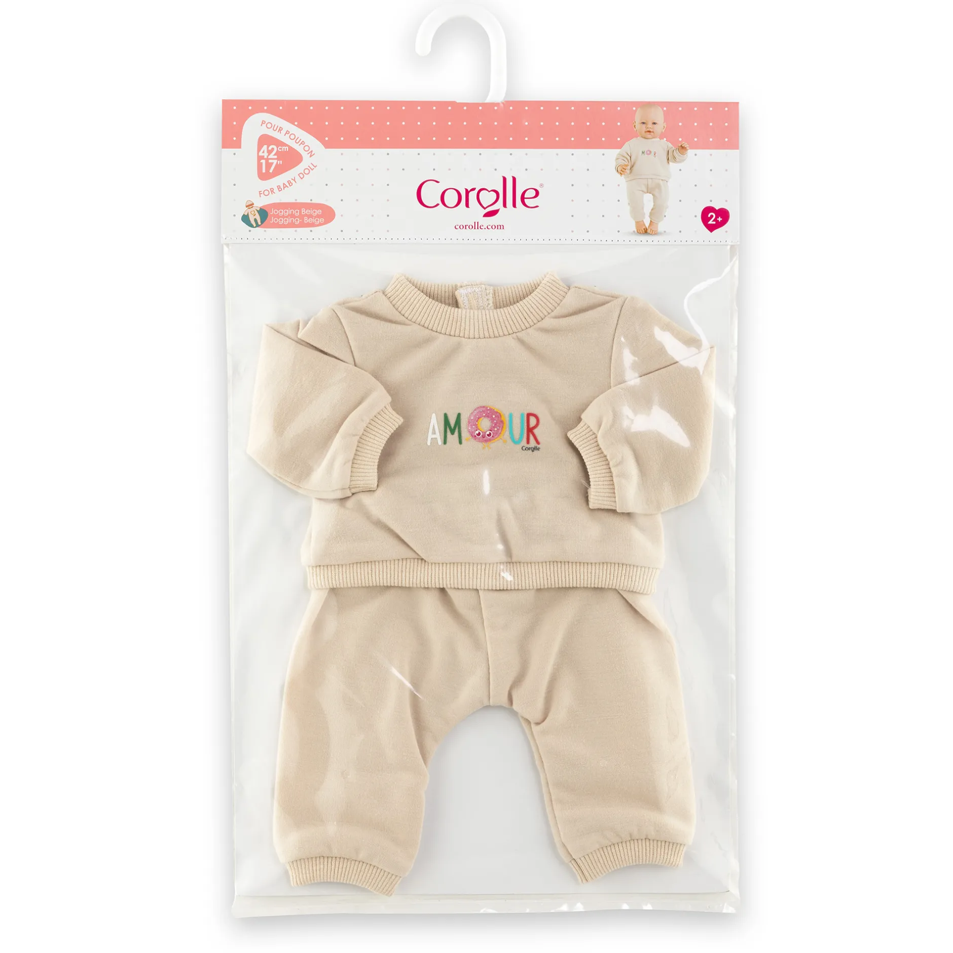 Corolle Poupon Rose et Jogging Beige Hot