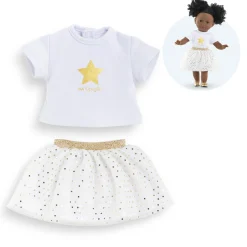 Corolle Prune en T-Shirt & Jupe Clearance