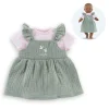 Corolle Robe à volants et T-Shirt Bords de Loire pour poupon 36 cm New