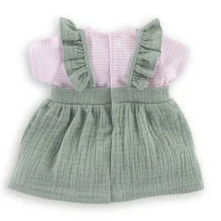 Corolle Robe à volants et T-Shirt Bords de Loire pour poupon 36 cm New