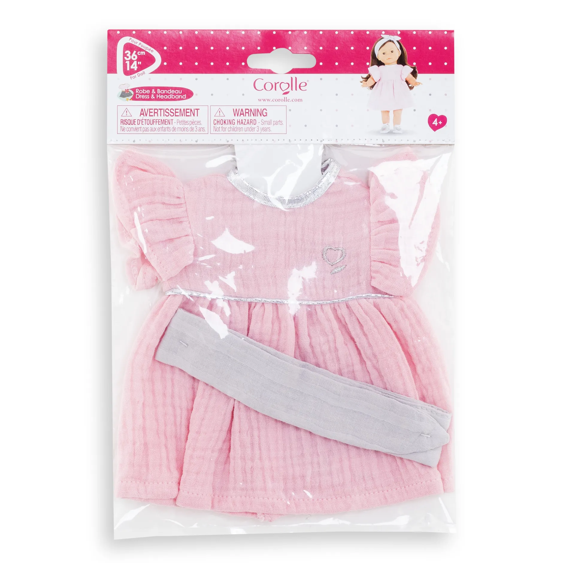 Corolle Robe et Bandeau pour poupée ma Sale