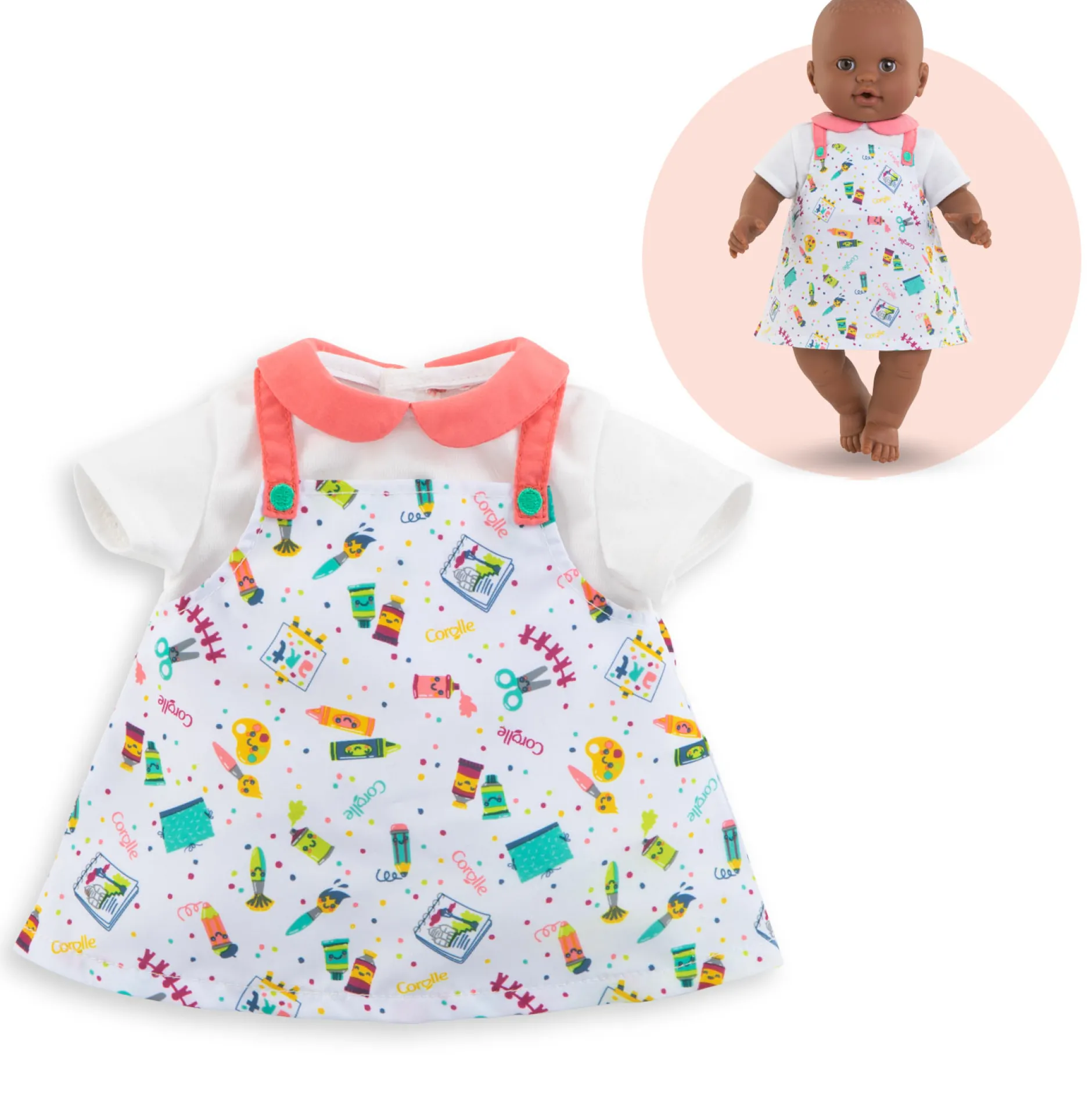 Corolle Robe Petit Artiste pour poupon 36 cm New
