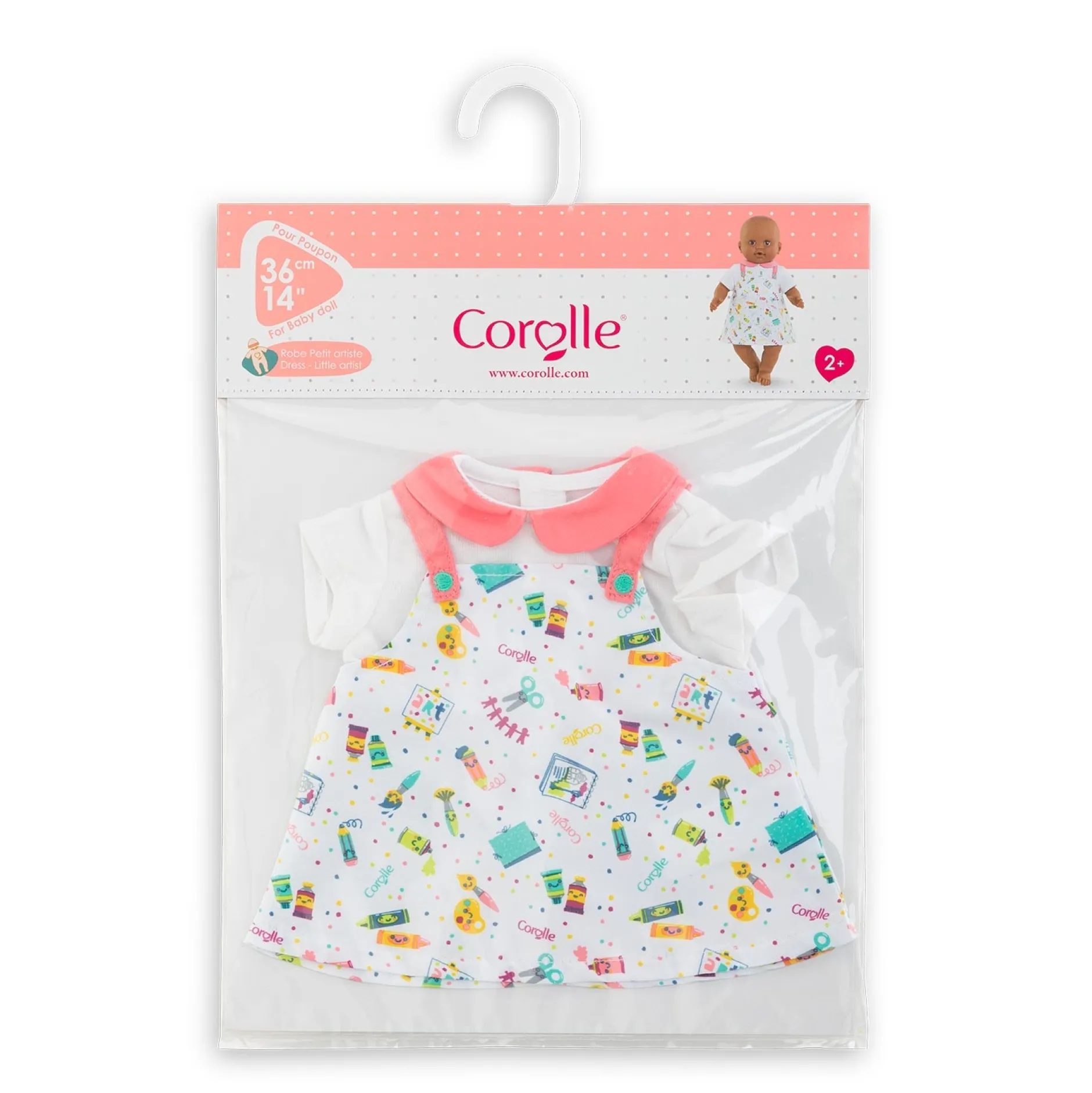 Corolle Robe Petit Artiste pour poupon 36 cm New