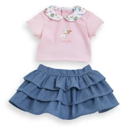 Corolle T-Shirt et Jupe à volants Week-end à Paris pour poupon 36 cm Discount