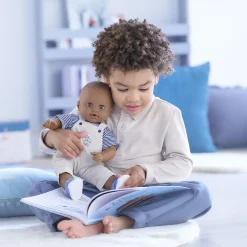 Corolle T-Shirt et Salopette Écru Bords de Loire pour poupon 36 cm