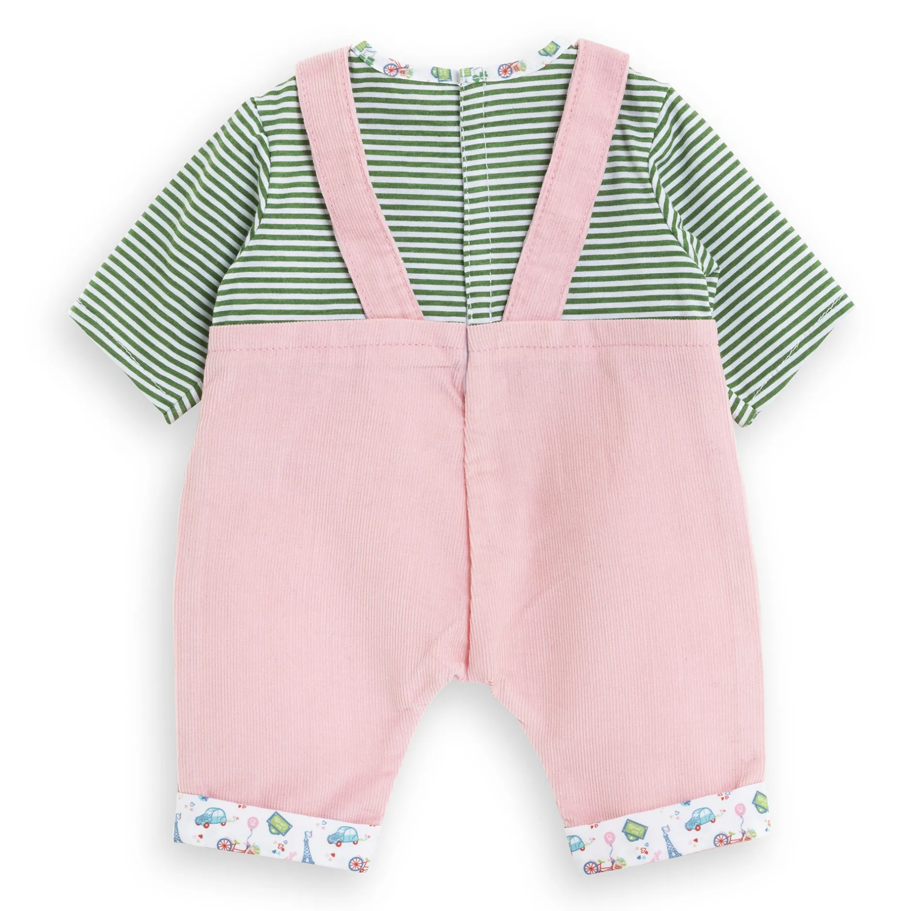 Corolle T-shirt et Salopette Manches Longues Week-end à Paris pour poupon 42 cm Discount