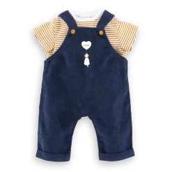 Corolle T-Shirt et Salopette Marine pour poupon 30 cm New