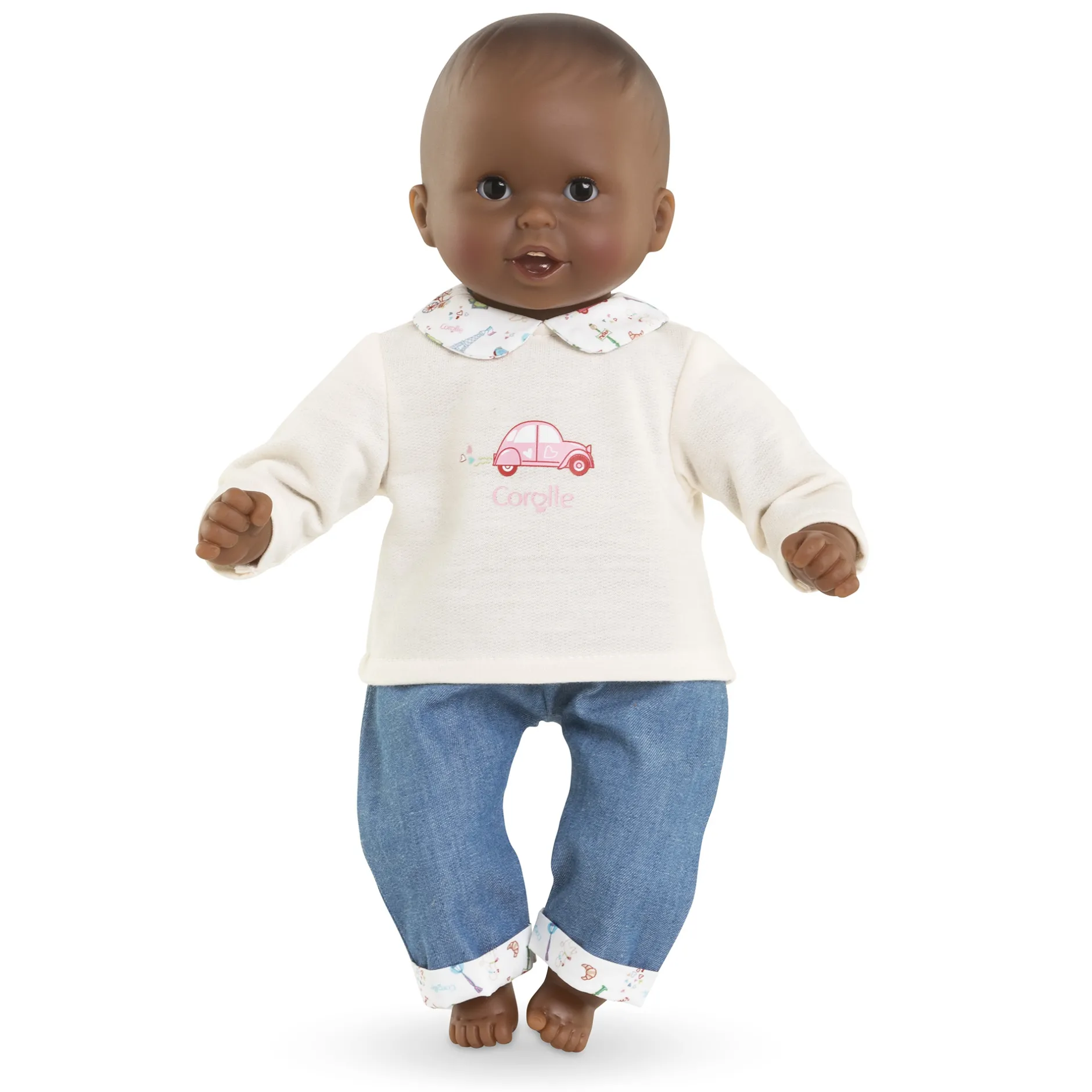 Corolle T-Shirt Manches Longues et Jean Week-end à Paris pour poupon 30 cm Clearance