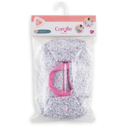 Corolle Turbulette Peluche Rose et Couffin Floral Online